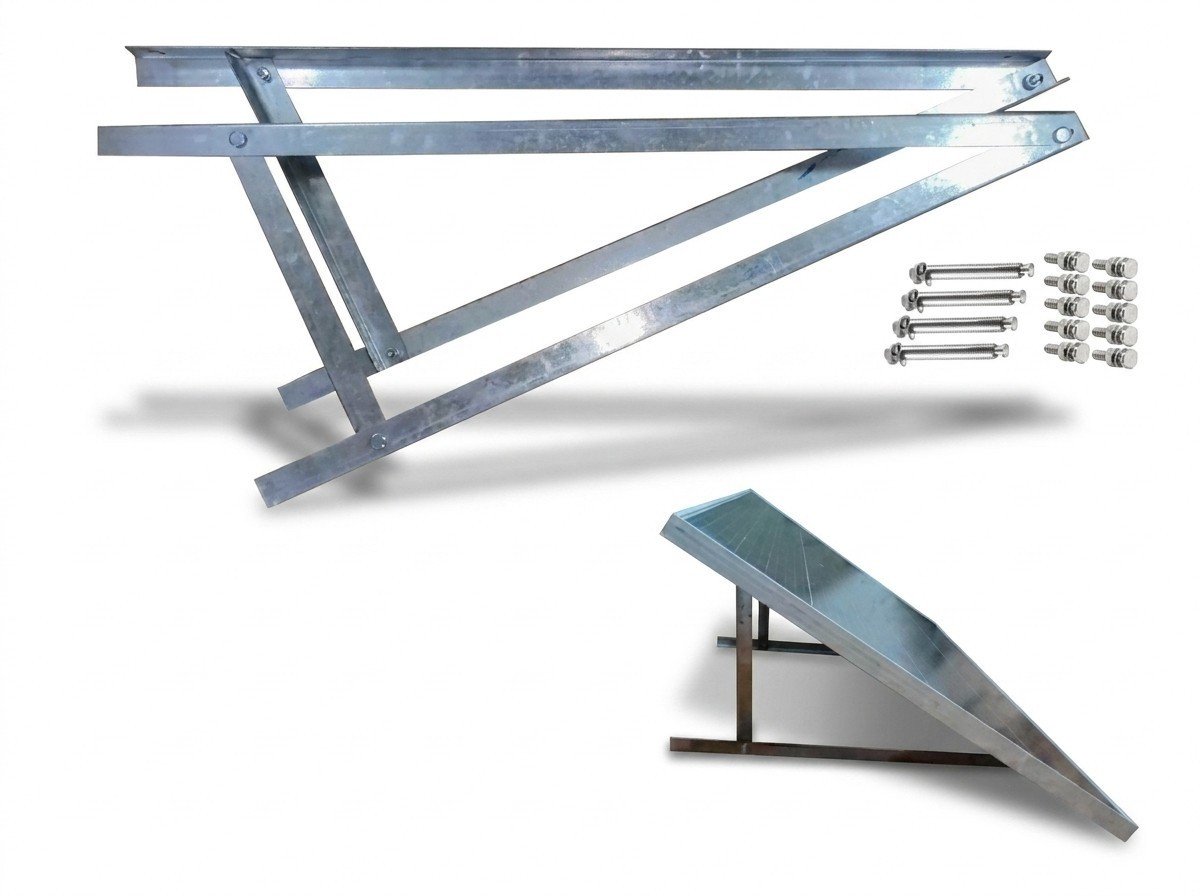 Base Acerado para Panel Solar Mediano