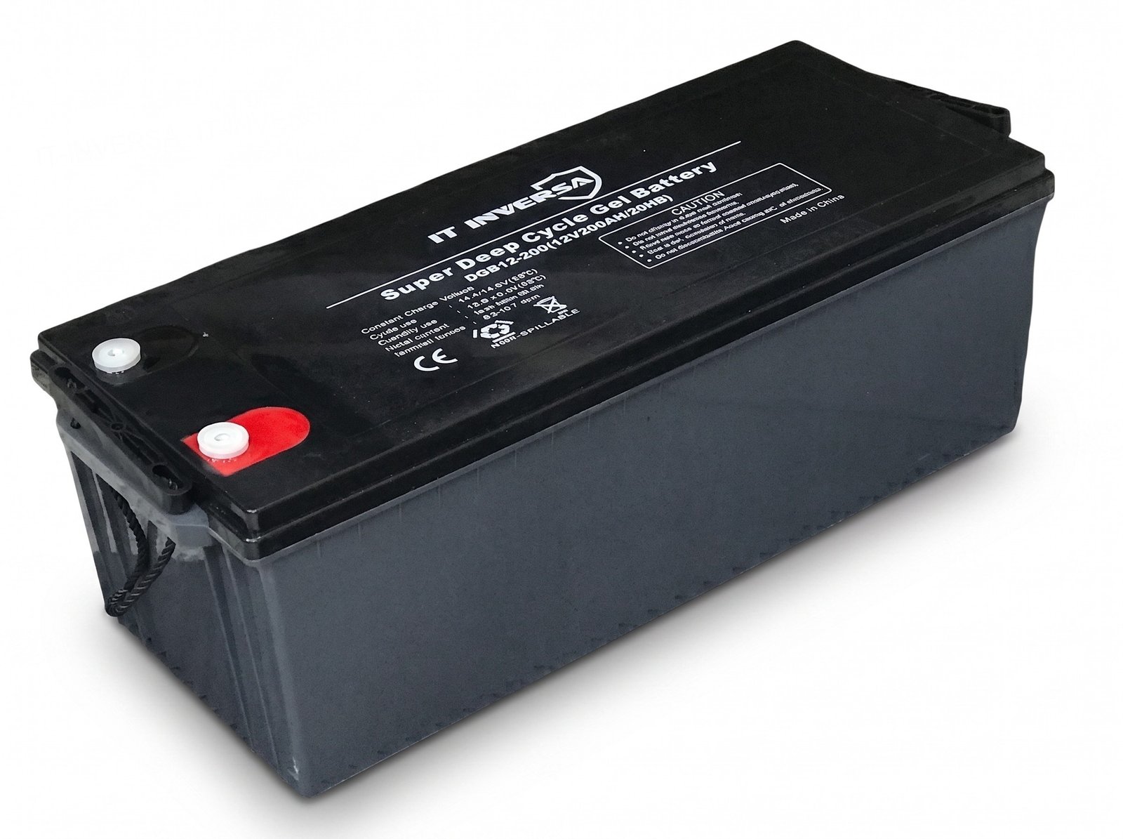 Bateria IT GEL Ciclo Profundo 12V-200AH 2400Ciclos