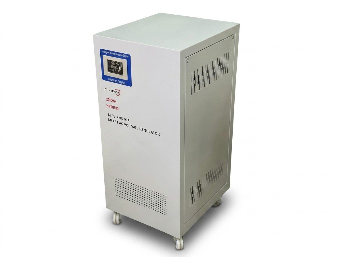 Estabilizador de Voltaje Automático 220V-20KVA Rango