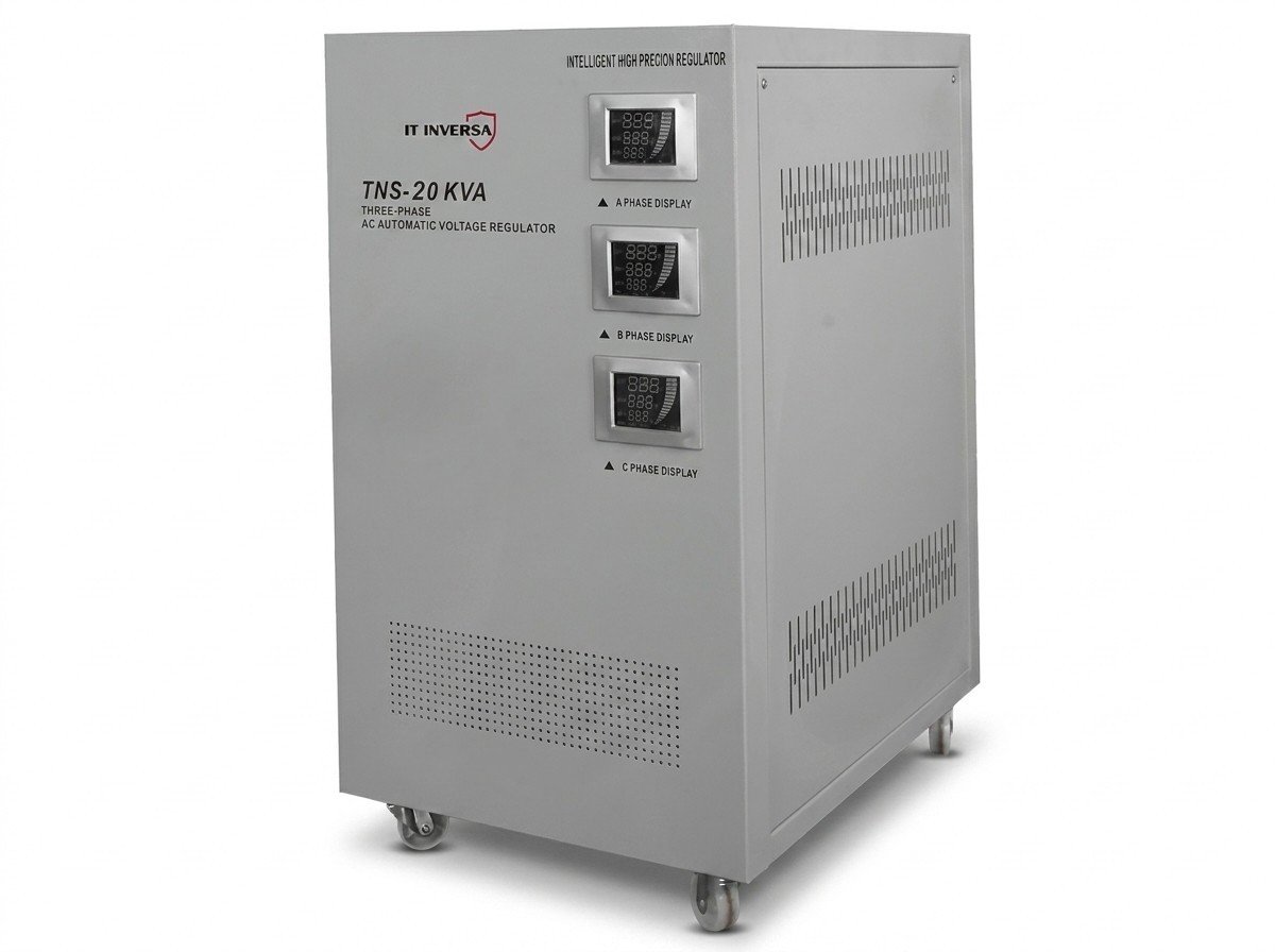 Estabilizador de Voltaje Automático TRIFASICO 220V-20KVA Rango
