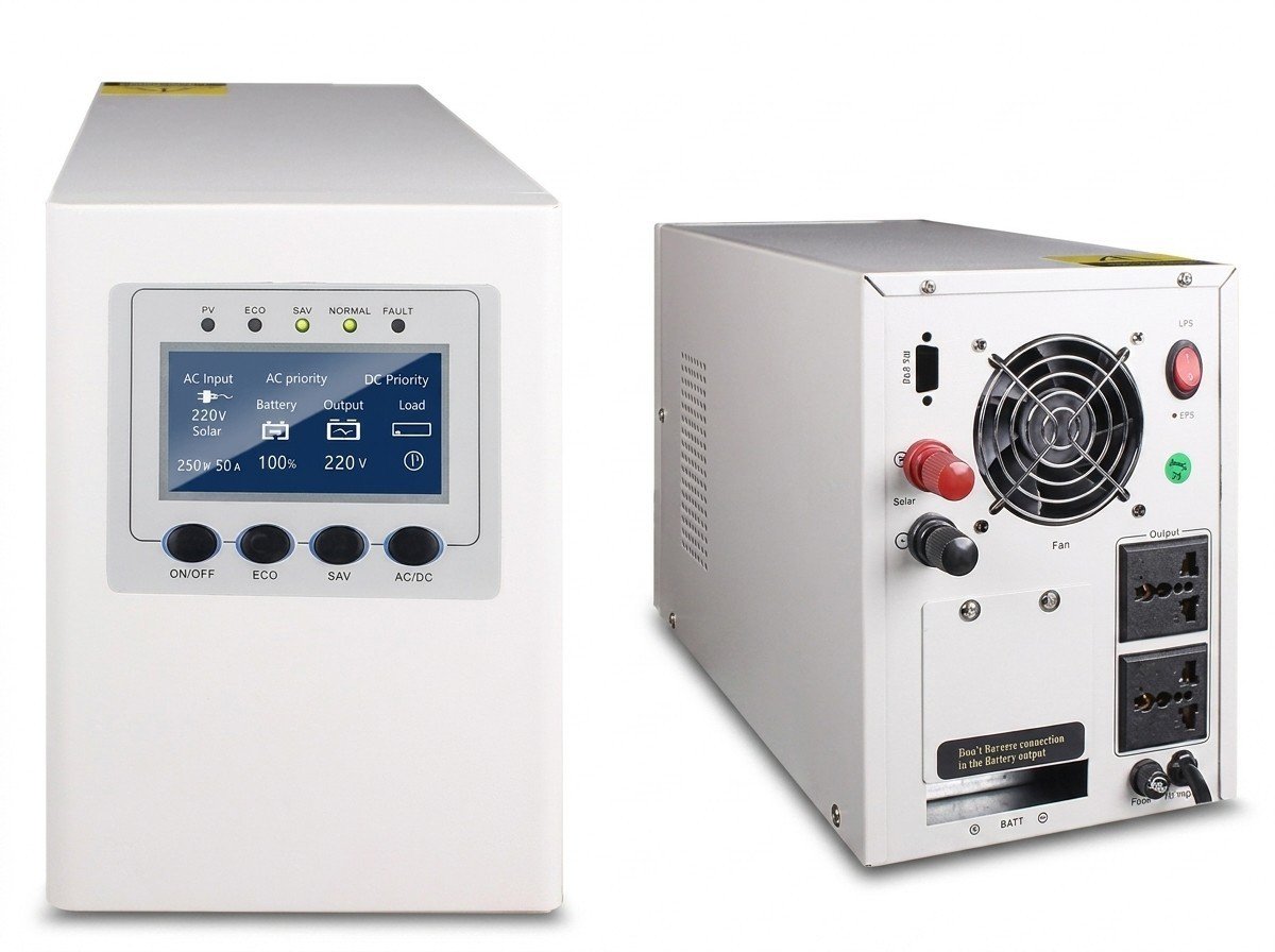 Inversor y Cargador IT Onda Senoidal Pura AC110V-DC12V 500W
